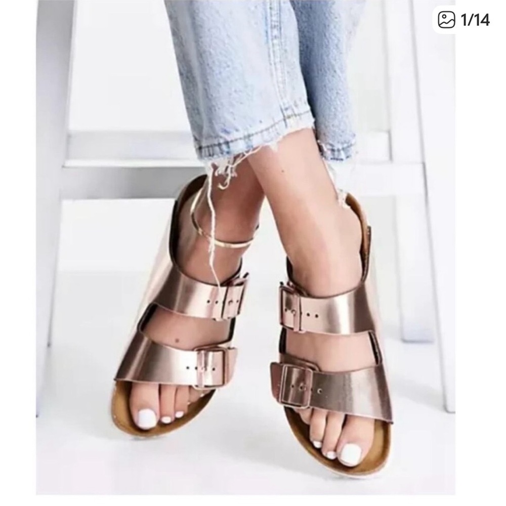 Birkenstock Arizona Gold Sandals 10/41